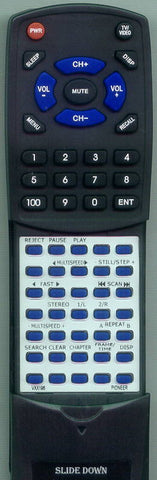 PIONEER LDV4000 Replacement Remote