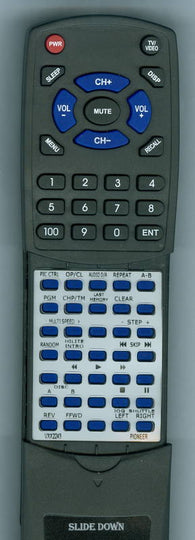 PIONEER CUCLD121 Replacement Remote