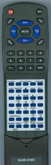 PIONEER HTS910DVDVD Replacement Remote