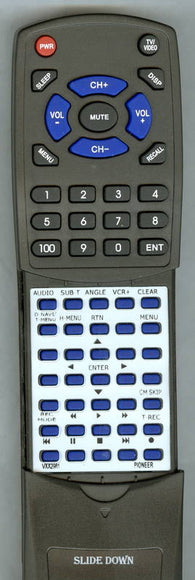 PIONEER DVR231AV Replacement Remote
