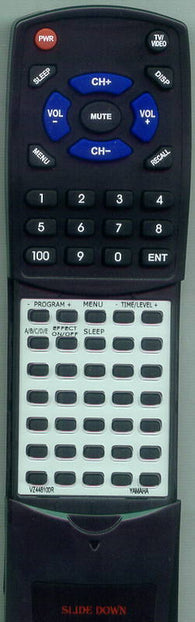YAMAHA YHT15 Replacement Remote
