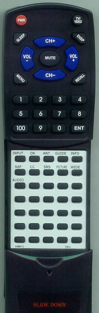 DELL W2607C Replacement Remote