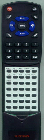 DELL W2607C Replacement Remote