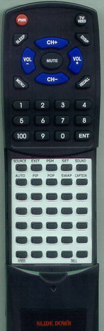 DELL W3000 Replacement Remote
