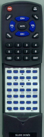 DELL W3207C Replacement Remote
