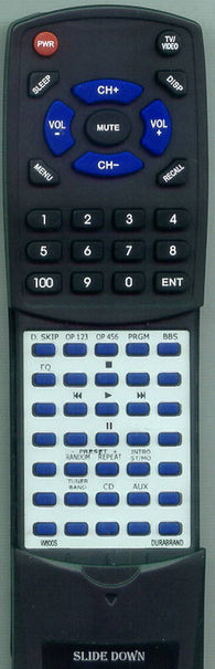 DURABRAND W600S Replacement Remote