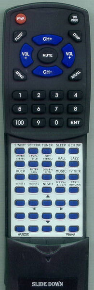 YAMAHA YHT100 Replacement Remote