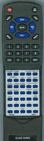 YAMAHA HTR5635 Replacement Remote
