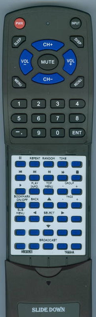 YAMAHA WB090600 Replacement Remote