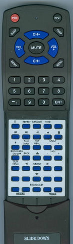 YAMAHA WB090600 Replacement Remote