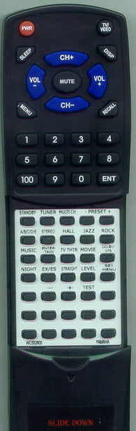 YAMAHA YHT450 Replacement Remote