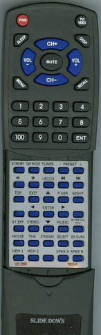 YAMAHA WD10850 Replacement Remote