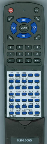 YAMAHA MCRE600SLRECEIVER Replacement Remote