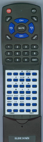 YAMAHA RTWD882600 Replacement Remote