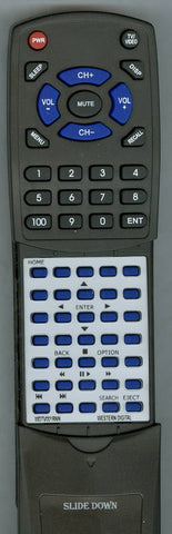 WD WDTV001RNN Replacement Remote
