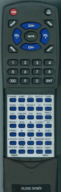 YAMAHA WE458300 Replacement Remote