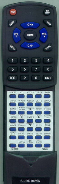 YAMAHA YHT-860 Replacement Remote