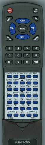 YAMAHA RXV2600 MAIN Replacement Remote