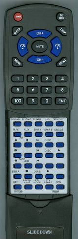 YAMAHA WF67630 Replacement Remote