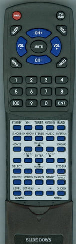 YAMAHA WG646500 Replacement Remote