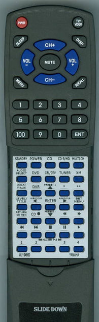 YAMAHA YH-T580 Replacement Remote