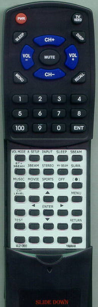 YAMAHA YSP1100 Replacement Remote