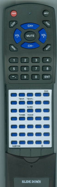 GE AGH10AHG1 Replacement Remote