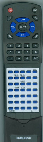 GE AGW10AHG1 Replacement Remote