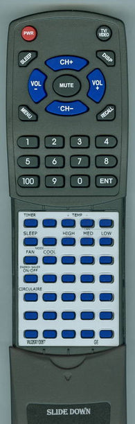 GE ASM06LCS1 Replacement Remote