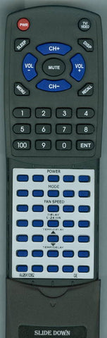 GE AHM24DPH1 Replacement Remote