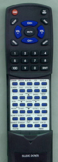 YAMAHA WK227300 Replacement Remote