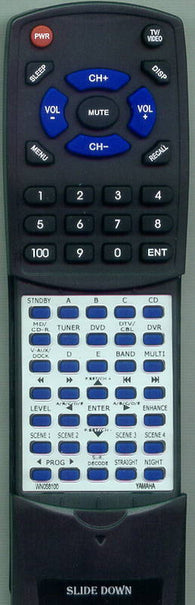 YAMAHA YHT390 Replacement Remote