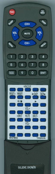 YAMAHA WN378500 Replacement Remote