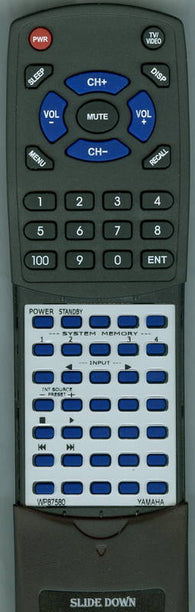 YAMAHA WP87580 Replacement Remote