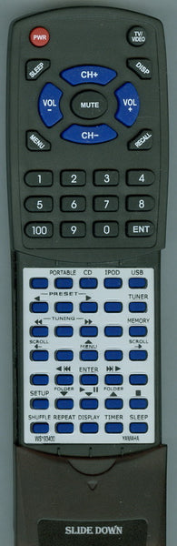 YAMAHA WS19340 Replacement Remote