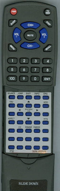 DIGITAL LIFESTYLE WT322 Replacement Remote