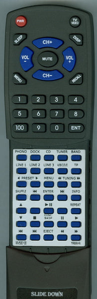 YAMAHA WV500100 Replacement Remote