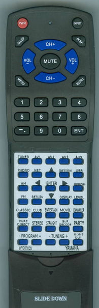 YAMAHA WY200000 Replacement Remote