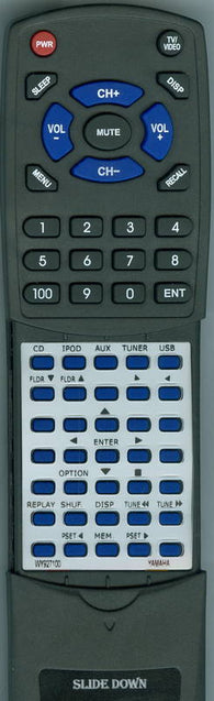 YAMAHA WY92710 Replacement Remote