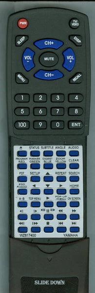 YAMAHA WZ617400 Replacement Remote