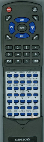 JVC X076D0GA010 Replacement Remote
