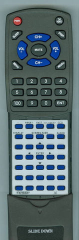 JVC X-076E0SD011 Replacement Remote