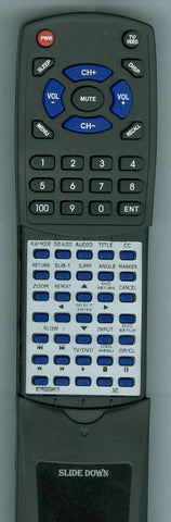 JVC X-076G0GH010 Replacement Remote