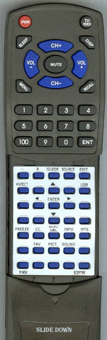 SCEPTR X19GVHDTV Replacement Remote