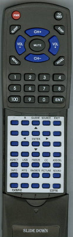 SCEPTRE X240CC Replacement Remote
