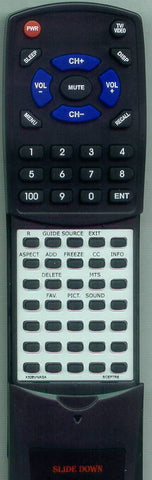 SCEPTRE RTX32BVNAGA Replacement Remote
