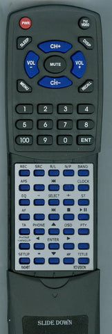 XO VISION RTX404BT Replacement Remote