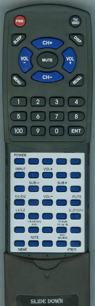 HITACHI HSB40B16 Replacement Remote