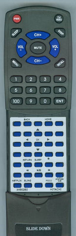 HITACHI X490260 Replacement Remote