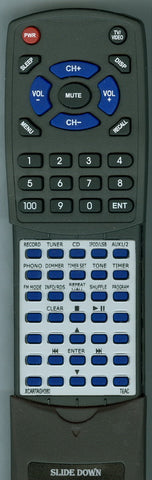 TEAC XCARTAGH380 Replacement Remote